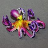 Bronze Octopus "Oliver Octopus" Figurine Statue Sculpture Aquatic Limited Edition Signed Numbered 6 small