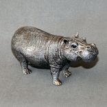 Bronze Hippopotamus "Hippo Small" Figurine Statue Sculpture Art Limited Edition Signed & Numbered 2 small