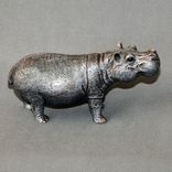 Bronze Hippopotamus "Hippo Small" Figurine Statue Sculpture Art Limited Edition Signed & Numbered 3 small