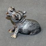 Bronze Hippopotamus "Hippo Baby" Figurine Statue Sculpture Art Limited Edition Signed Numbered 6 small