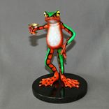 Awesome Bronze Martini Frog Figurine Statue Sculpture Art / Limited Edition / Signed & Numbered 5 small