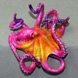 Bronze Octopus "Olympus Octopus" Figurine Statue Sculpture Aquatic Limited Edition Signed Numbered 1 small