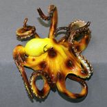 Bronze Octopus "Olympus Octopus" Figurine Statue Sculpture Aquatic Limited Edition Signed Numbered 5 small