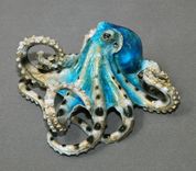 Bronze Octopus "Tammy" Figurine Statue Sculpture Aquatic Limited Edition Signed Numbered 1 small