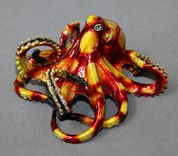 Bronze Octopus "Tammy" Figurine Statue Sculpture Aquatic Limited Edition Signed Numbered 3 small