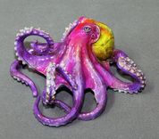 Bronze Octopus "Tammy" Figurine Statue Sculpture Aquatic Limited Edition Signed Numbered 4 small