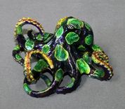 Bronze Octopus "Tammy" Figurine Statue Sculpture Aquatic Limited Edition Signed Numbered 6 small