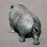 Bronze Rhinoceros "Baby Rhinoceros" Rhino Figurine Statue Sculpture Limited Edition Signed Numbered 4 small