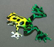 Real Frog Color Bronze Frog Sculpture Metal Art Figurine Statue Limited Edition Signed Numbered 5 small