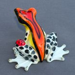 Incredible Bronze Frog Figurine Statue Sculpture Limited Edition Signed Numbered 2 small