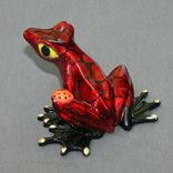 Incredible Bronze Frog Figurine Statue Sculpture Limited Edition Signed Numbered 4 small