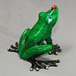 Bronze Frog Figurine Statue Sculpture Art 1 small
