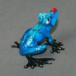 Bronze Frog Figurine Statue Sculpture Art 3 small