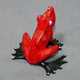 Bronze Frog Figurine Statue Sculpture Art 4 small