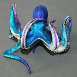 Bronze Octopus Figurine Statue "Eli Octopus" Sculpture Aquatic Art Limited Edition Signed Numbered 2 small