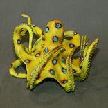 Bronze Octopus Figurine Statue "Eli Octopus" Sculpture Aquatic Art Limited Edition Signed Numbered 5 small