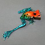 "Samson" Bronze Frog Statue Figurine Amphibian Art Limited Edition Signed Numbered 2 small