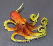 Bronze Octopus "Oscar Octopus" Figurine Statue Sculpture Aquatic Limited Edition Signed Numbered 1 small