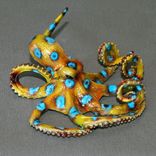 Bronze Octopus "Oscar Octopus" Figurine Statue Sculpture Aquatic Limited Edition Signed Numbered 2 small