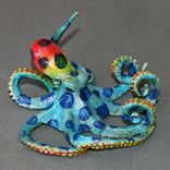 Bronze Octopus "Oscar Octopus" Figurine Statue Sculpture Aquatic Limited Edition Signed Numbered 5 small