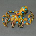 Bronze Octopus "Oscar Octopus" Figurine Statue Sculpture Aquatic Limited Edition Signed Numbered 3 small