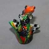 Gorgeous Bronze Frog Figurine Statue Sculpture Limited Edition Signed Numbered 5 small