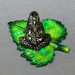Gorgeous Bronze Frog "Romeo" Figurine Statue Sculpture Limited Edition Signed Numbered 4 small
