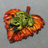 Gorgeous Bronze Frog "Romeo" Figurine Statue Sculpture Limited Edition Signed Numbered 6 small