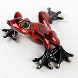 Gorgeous Bronze Frog Figurine Statue Sculpture Limited Edition Signed Numbered 1 small