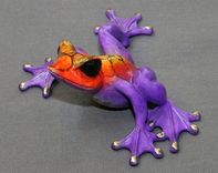 Gorgeous Bronze Frog Figurine Statue Sculpture Limited Edition Signed Numbered 4 small