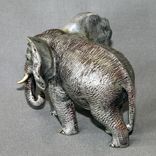 Detailed Bronze Elephant "Bull Elephant 2" Figurine Statue Sculpture Limited Edition Signed Numbered 5 small