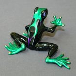 Fabulous Bronze Frog "Hotrod" Figurine Statue Sculpture Limited Edition Signed Numbered 2 small