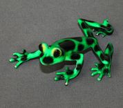 Fantastic Bronze Frog "Angelina" Sculpture Figurine Metal Amphibian Limited Edition Signed Numbered 1 small
