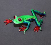 Fantastic Bronze Frog "Angelina" Sculpture Figurine Metal Amphibian Limited Edition Signed Numbered 2 small