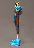 Adorable Bronze Frog Figurine Statue Sculpture "Ribbit"Limited Edition Signed & Numbered 3 small
