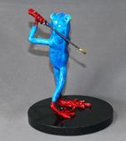 Awesome Bronze Golfer Frog Figurine Statue Sculpture Golf Limited Edition Signed Numbered 2 small