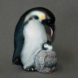 Fantastic Penguin Bronze Sculpture Figurine Aquatic Signed Statue Limited Edition Signed Numbered 1 small