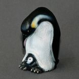 Gorgeous Penguin Bronze Sculpture Figurine Aquatic Signed Statue Limited Edition Signed Numbered 4 small