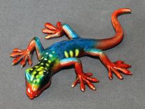 Bronze Lizard Gecko Figurine Statue Sculpture Limited Edition Signed Numbered 1 small
