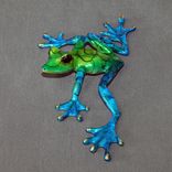 Gorgeous Color "Slider" Bronze Frog Statue Figurine Amphibian Limited Edition Signed Numbered 5 small