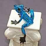 Beautiful Bronze Frog Figurine Statue Sculpture Limited Edition Signed Numbered 3 small