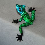 Beautiful Bronze Frog Figurine Statue Sculpture Limited Edition Signed Numbered 5 small