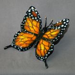 Gorgeous Color "Butterfly" Bronze Statue Figurine Insect Limited Edition / Signed Numbered 2 small
