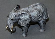Bronze Elephant "Elephant Mother And Baby" Figurine Statue Sculpture Limited Edition Signed Numbered 5 small