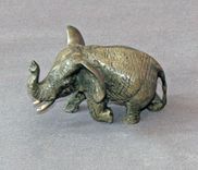 Awesome Bronze Elephant "Elephant Baby" Figurine Statue Sculpture Limited Edition Signed Numbered 1 small