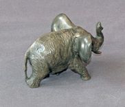 Awesome Bronze Elephant "Elephant Baby" Figurine Statue Sculpture Limited Edition Signed Numbered 3 small