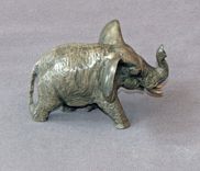 Awesome Bronze Elephant "Elephant Baby" Figurine Statue Sculpture Limited Edition Signed Numbered 6 small