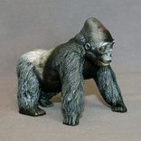 Gorilla "Silverback Gorilla" King Kong Figurine Statue Sculpture Limited Edition Signed Numbered 2 small