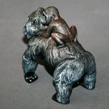 Gorilla "Mama & Baby Gorilla" King Kong Figurine Statue Sculpture Limited Edition Signed Numbered 5 small
