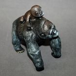 Gorilla "Mama & Baby Gorilla" King Kong Figurine Statue Sculpture Limited Edition Signed Numbered 6 small